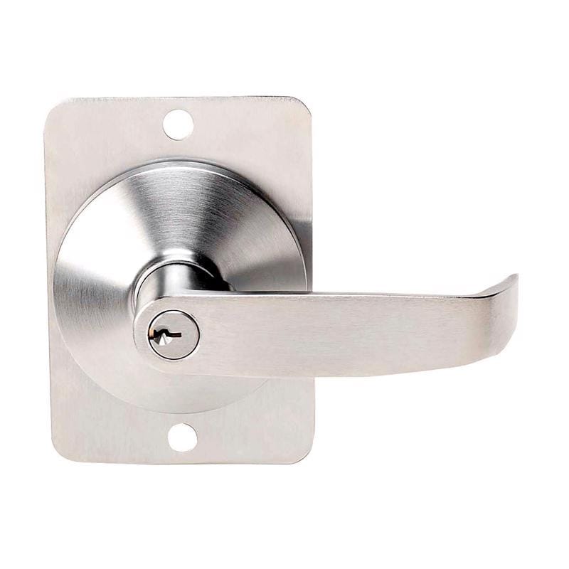 Tell EX100005 Cortland Satin Chrome Entry Lever 2 in.