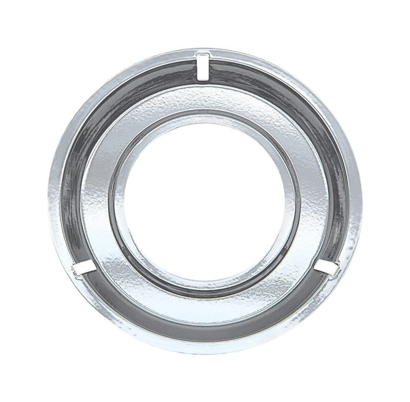 Range Kleen RGP300 Chrome Range Pan 8.5 in. W X 9 in. L