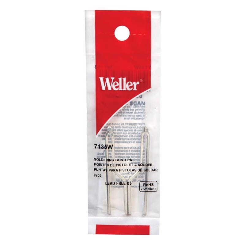 Weller 7135W Lead-Free Soldering Tip Copper 2 pc