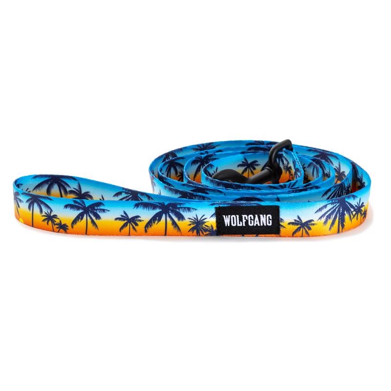 Wolfgang WL-003-86 Multicolored SunsetPalms Polyester Dog Leash Medium/Large