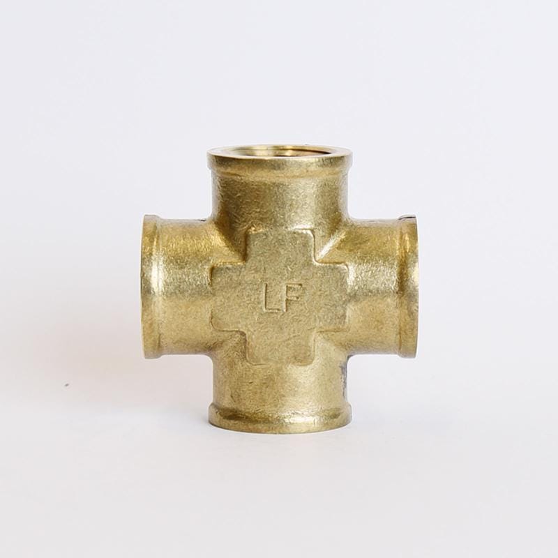 Atc 6JC120810701053 1/2 in. FPT X 1/2 in. D FPT Brass Cross