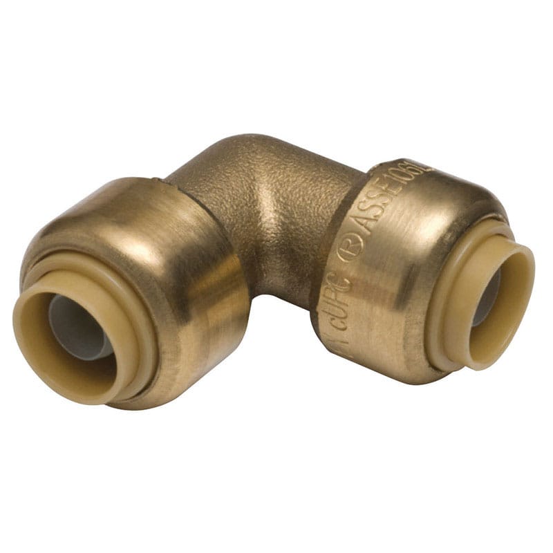 Sharkbite U246LFA 3/8 in. Push X 3/8 in. D Push Brass Elbow