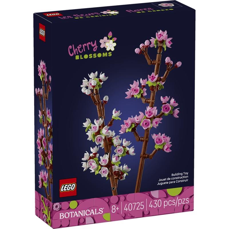 Lego 40725 Botanicals Cherry Blossoms Building Set Multicolored 430 pc