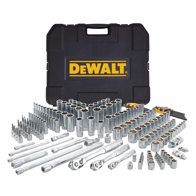 Dewalt DWMT75049 1/4 & 3/8 & 1/2 in. drive Metric/SAE Mechanic's Tool Set 192 pc