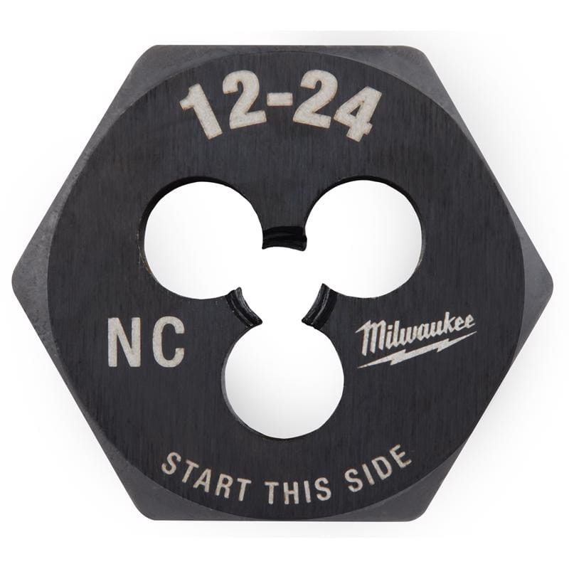 Milwaukee 49-57-5330 SAE 12-24 NC 1" Hex Threading Die