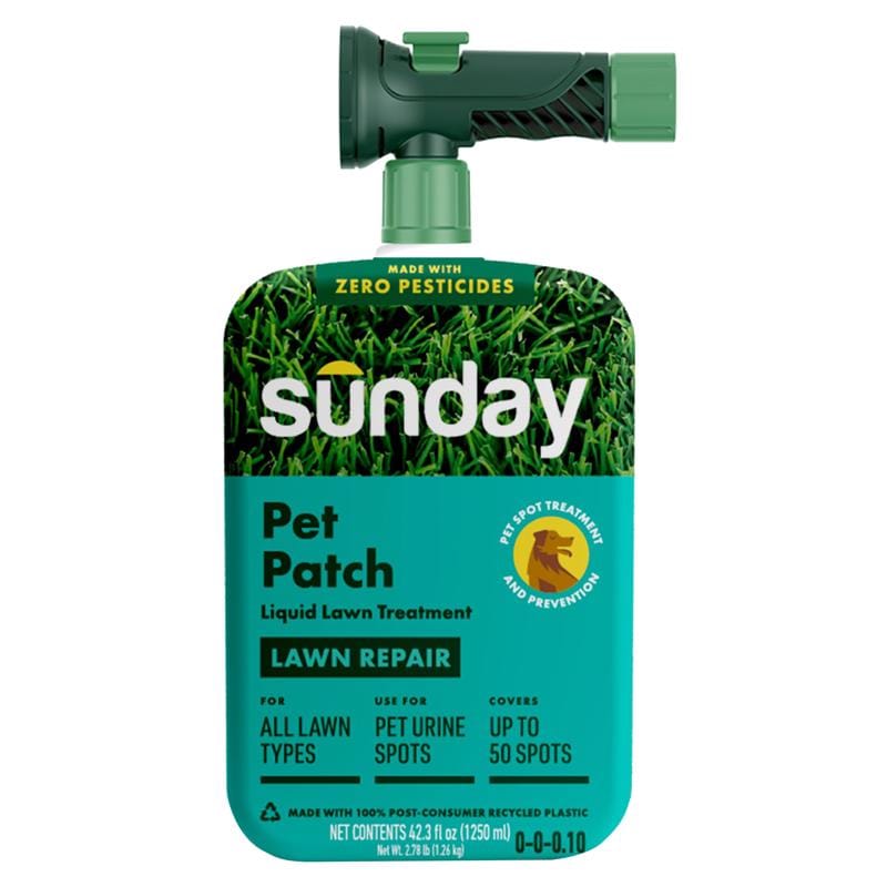 Sunday RF4014 Pet Patch All-Purpose Lawn Fertilizer For All Grasses 2500 sq ft