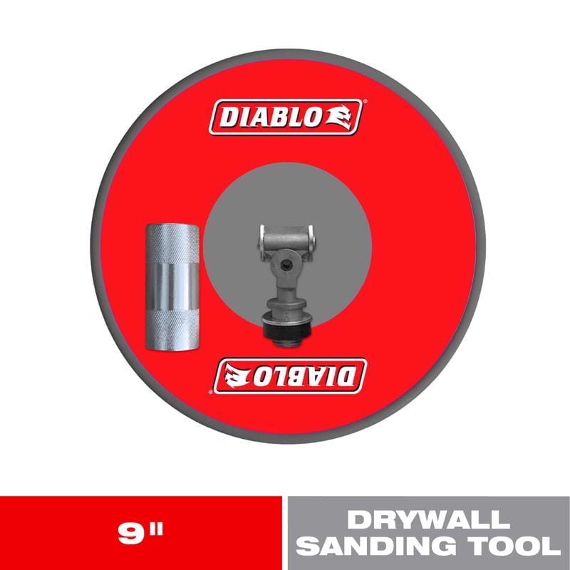 Diablo DNT090TOOL01T 9 in. L X 9 in. W Drywall Pole Sander