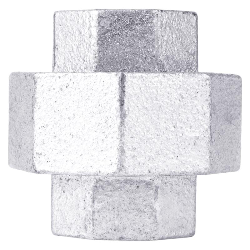 STZ Industries 351U-4 4 in. FIP each X 4 in. D FIP Galvanized Malleable Iron Union