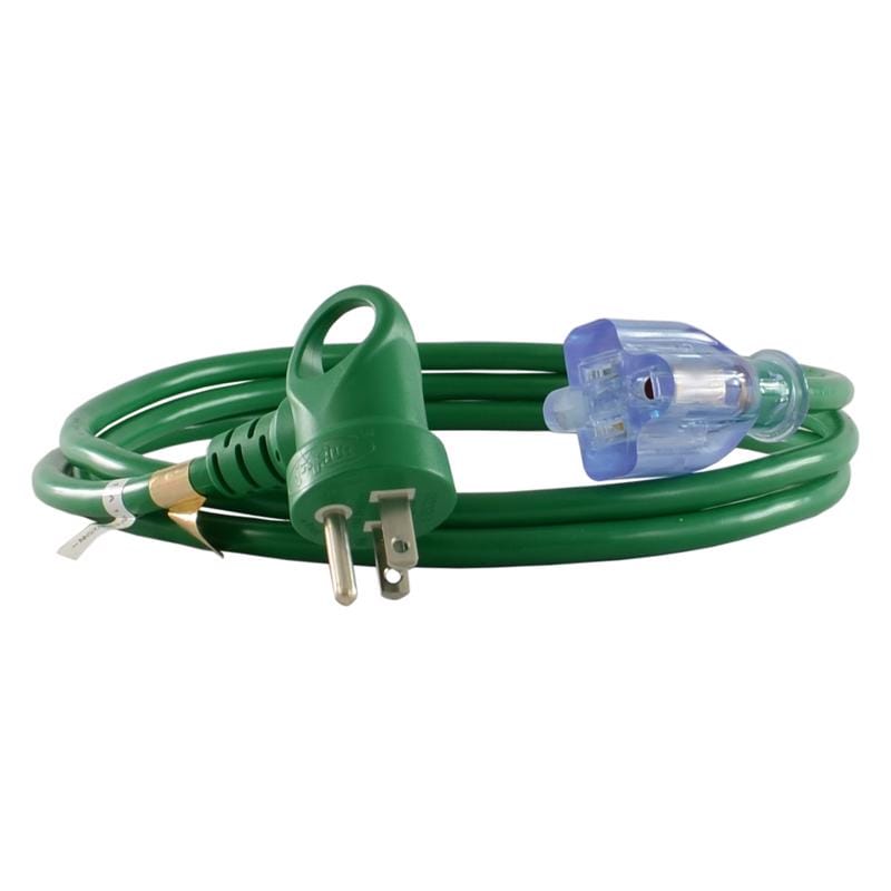 Conntek 24162-072 Indoor 6 ft. L Green Extension Cord 16/3 SJTW