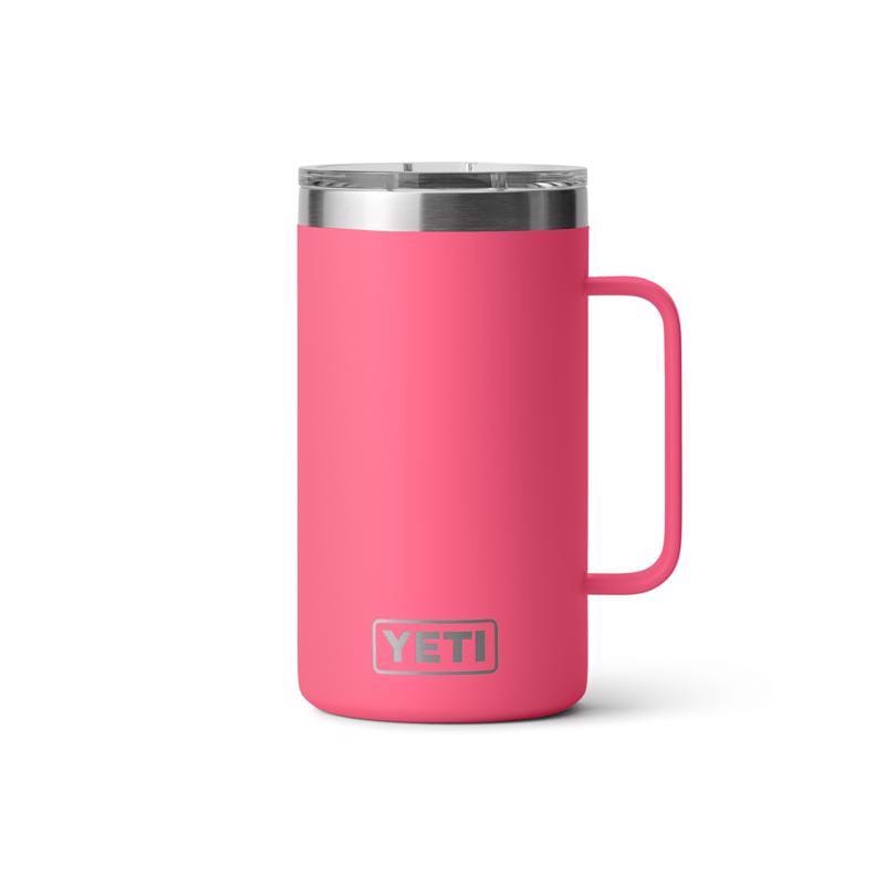 Yeti 21071502985 Rambler 24 oz Tropical Pink BPA Free Mug with MagSlider Lid