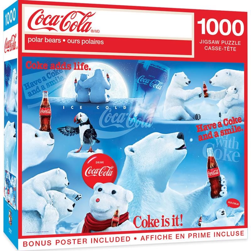 Masterpieces 72341 Polar Bears Jigsaw Puzzle 1000 pc