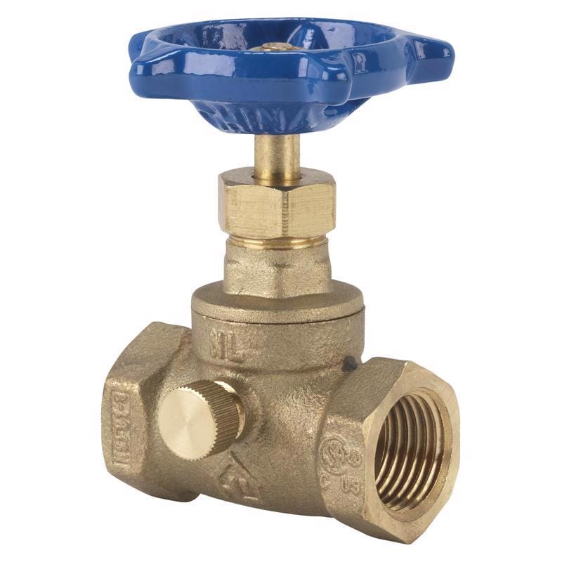 Homewerks 220-2-34 3/4 in. FIP X 3/4 in. FIP Brass Stop and Waste Valve