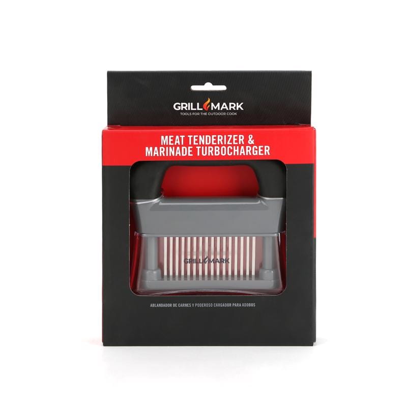 Grill Mark 40136ACE Black/Clear ABS Plastic/Stainless Steel Meat Tenderizer