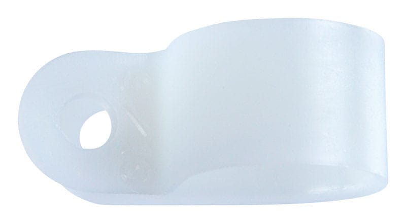 Jandorf 61472 9/16 in. D Nylon Cable Clamp 2 pk