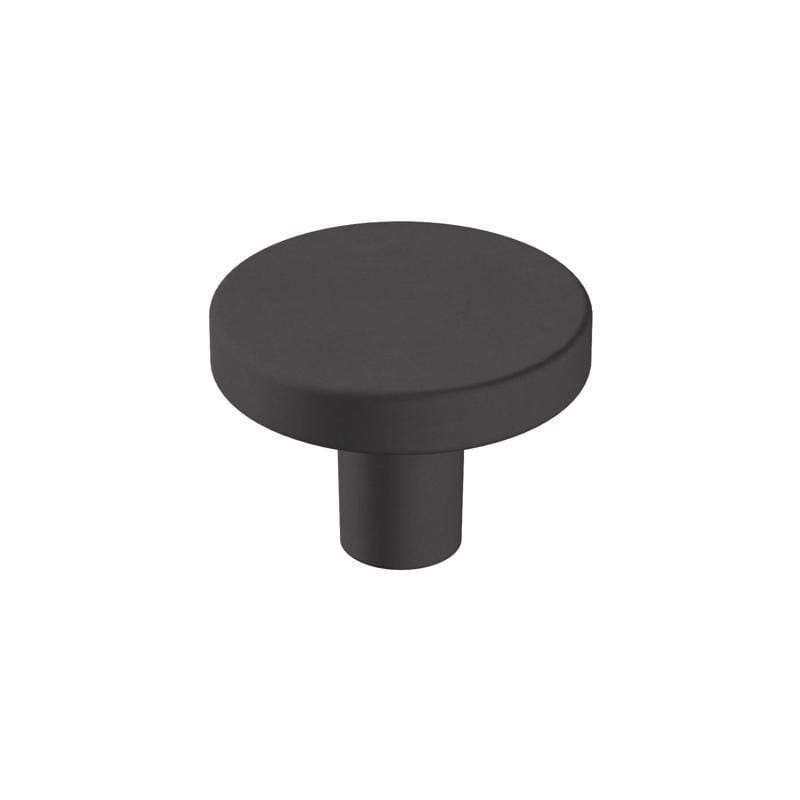Amerock 6PK36904FB Versa Contemporary Round Cabinet Knob 1-3/8 in. D 1 in. Matte 6 pk