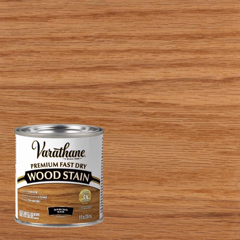 Varathane 262023 Premium Semi-Transparent Spring Oak Oil-Based Urethane Modified Alkyd Fast Dry Wood Stain