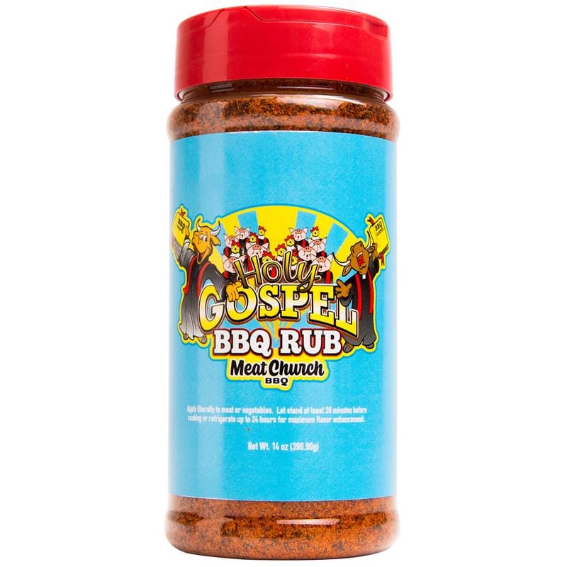 Meat Church 744271988062 Holy Gospel BBQ Rub 14 oz