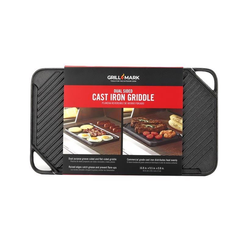 Grill Mark 08103ACE Cast Iron Griddle 16.75 in. L X 9.5 in. W 1 pk