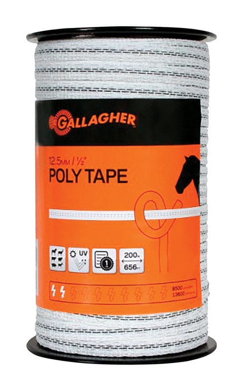 Gallagher G62304 Poly Tape Green/White