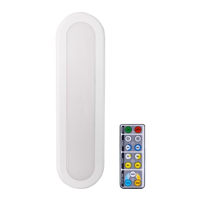 Westek BL-BCCT-W 12.0 in. L White Battery Powered LED Light Bar w/Remote 150 lm