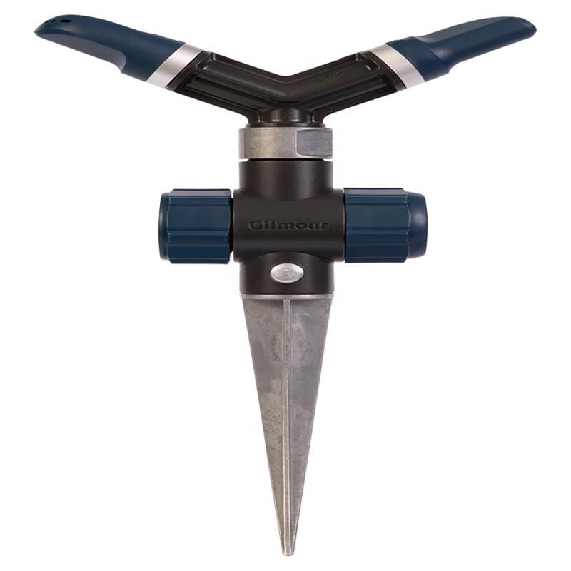 Gilmour 813423-1002 Metal Spike Base Whirling Sprinkler 1800 sq ft 1 pk