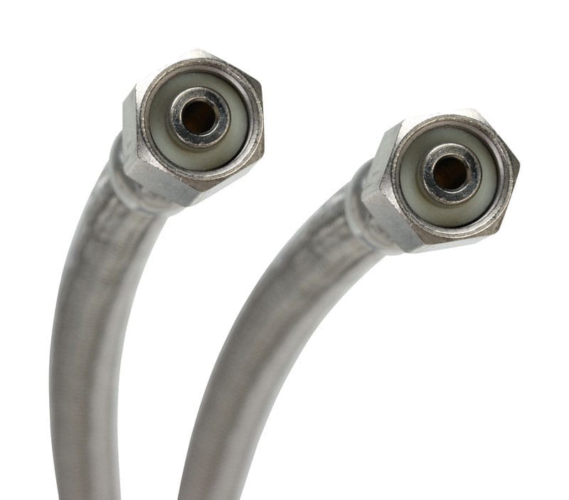 Fluidmaster 12IM72 1/4 in. Compression X 1/4 in. D Compression 72 in. Stainless Steel Ice Maker Supply Line
