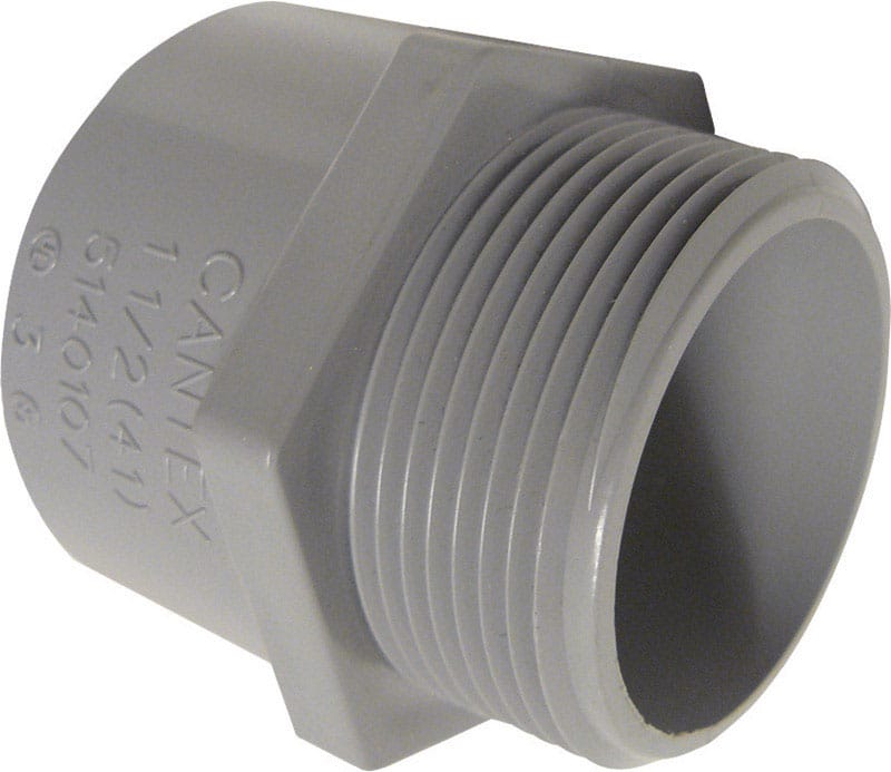 Carlon E943E-CTN 3/4 in. D PVC Male Adapter For PVC 1 pk
