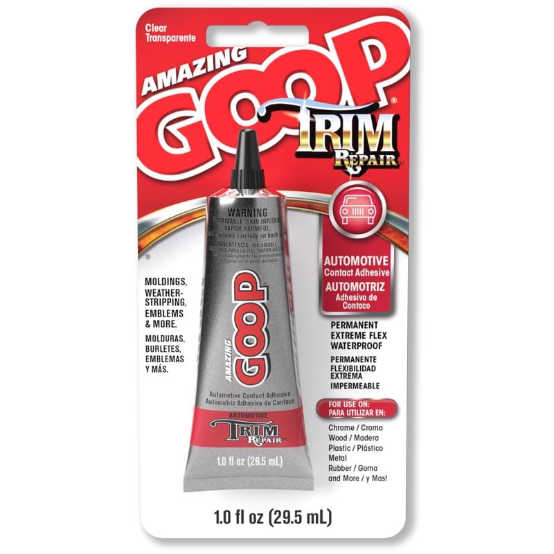 Amazing Goop 800300 Trim Repair Permanent Strength Automotive Adhesive Gel 1 oz