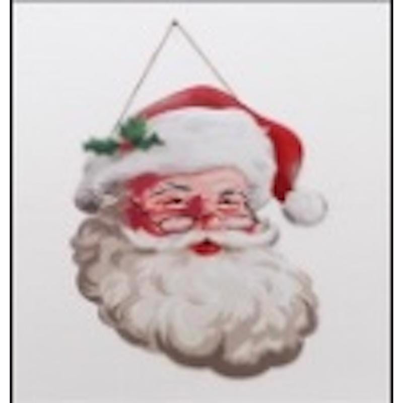 Gerson 2871620HM Embossed Metal Christmas Hanging Decor 17
