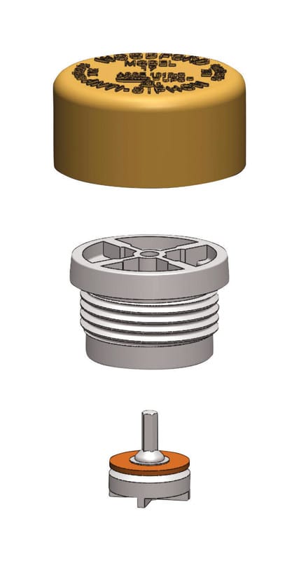 Woodford RK-17VB 1 in. Fine Threaded SCFM Brass Vacuum Breaker Float Kit
