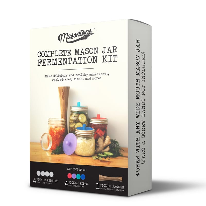 Masontops CFK9W Wide Mouth Fermentation Kit 9 pk