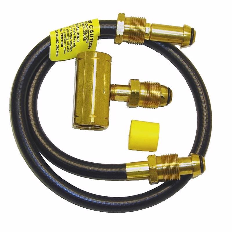 MR. Heater F273737 30 in. L Brass/Plastic Two Tank Hook Up Kit