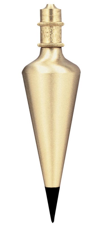 Stanley 47-974 16 oz Brass Plumb Bob 8.7 in. L 1 pc