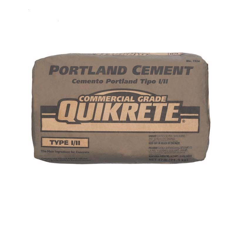 Quikrete 1124-47 Portland Type 1 Cement 47 lb Gray