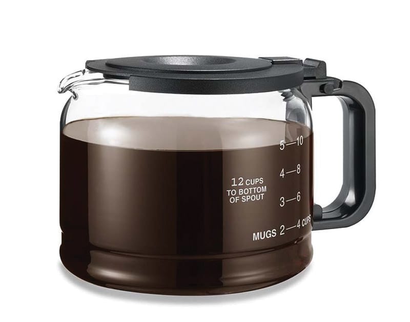 Medelco GL220BK Cafe Brew Clear Glass Carafe