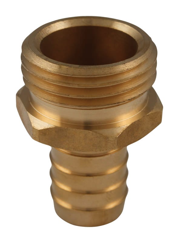 Plumb Pak PP850-80 Brass 5/8 in. D X 3/4 in. D Hose Coupling 1 pk