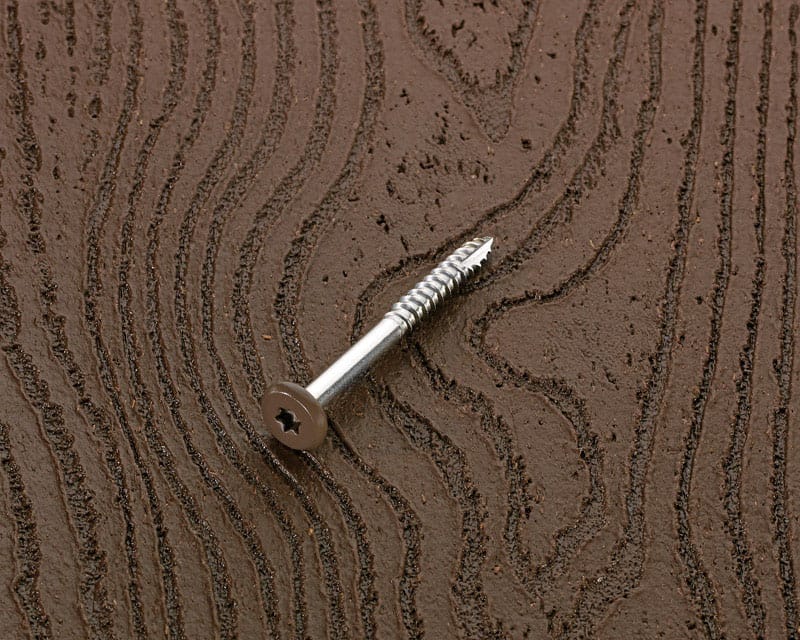 Starborn FST71L09188 Deckfast No. 9 X 1-7/8 in. L Chocolate Star Pan Head Fascia Screws 100 pk