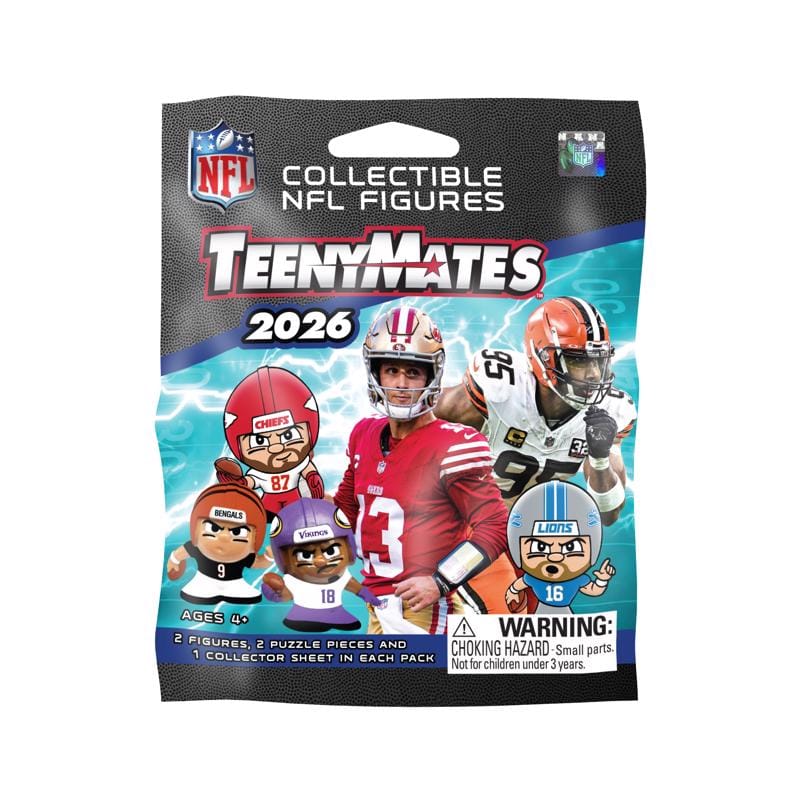Party Animal TMBNF15 Teenymates Football Collectible Figure Multi 2 pc