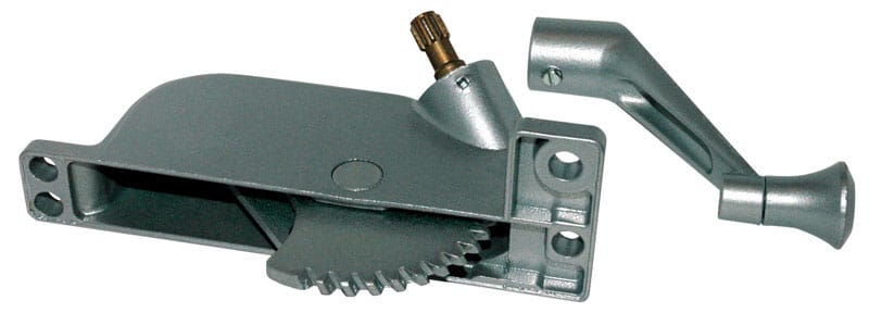 Barton Kramer 206C Silver Zinc Right Awning Window Operator For Orgron/Yale Windows