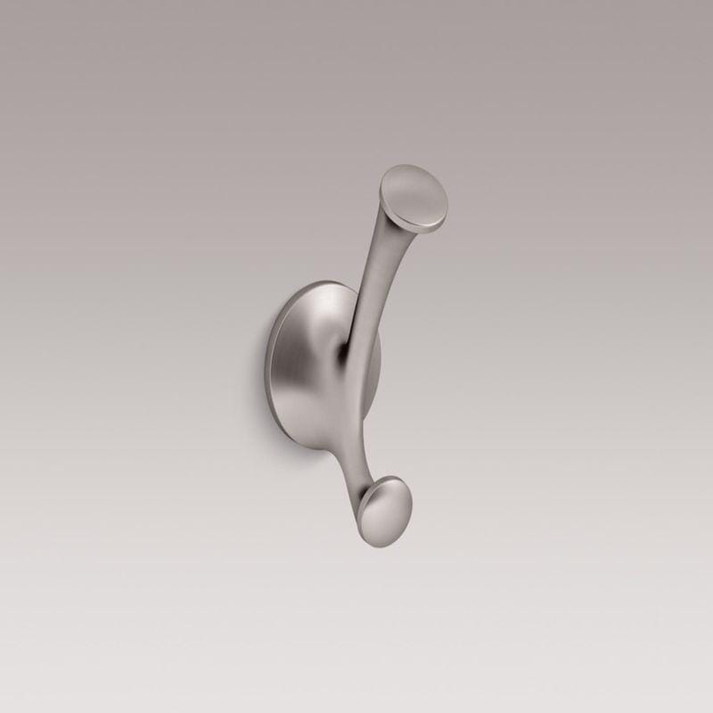 Kohler R72788-BN Elliston Brushed Nickel Silver Robe Hook
