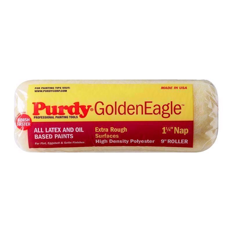 Purdy 144608097 GoldenEagle Polyester 9 in. W X 1-1/4 in. Regular Paint Roller Cover 1 pk