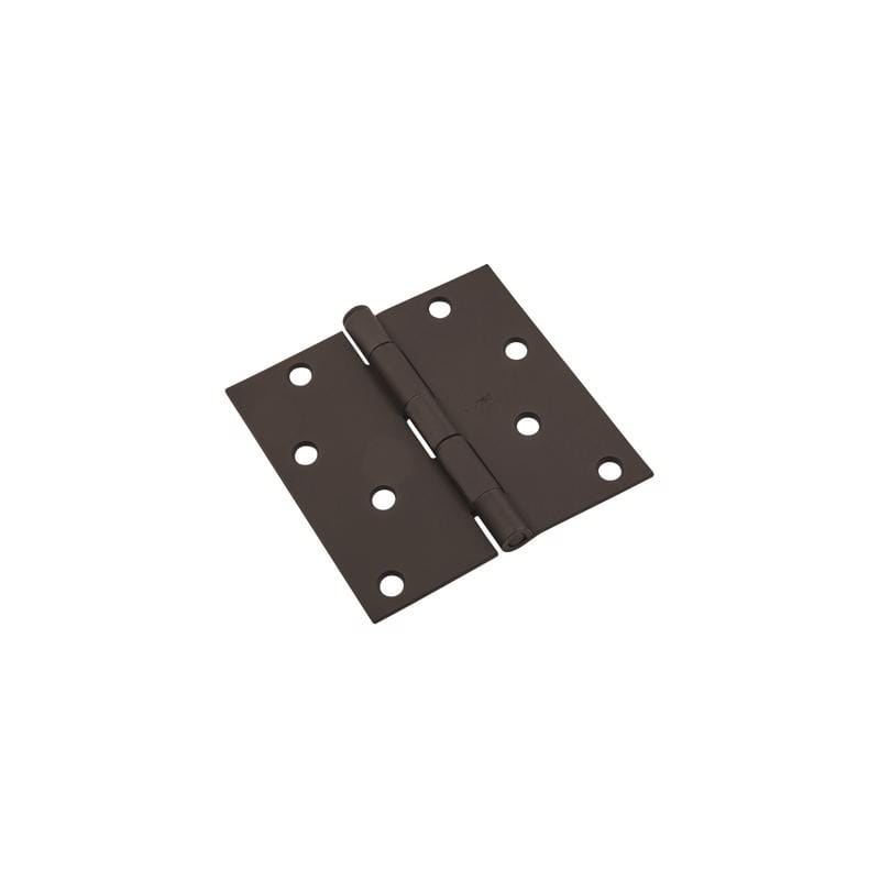National Hardware N830-426 4 in. L Black Door Hinge 1 pk