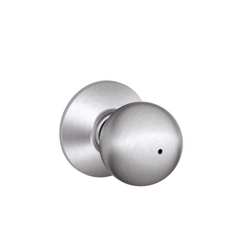Schlage F40CSVORB626 Orbit Satin Chrome Privacy Lockset 1-3/4 in.