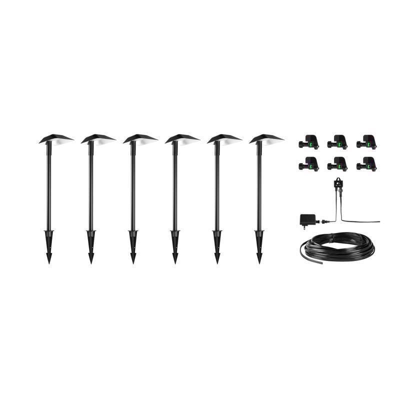 Nebo NEB-LSP-0002 Low Voltage 22 W LED Pathway Light 6 pk