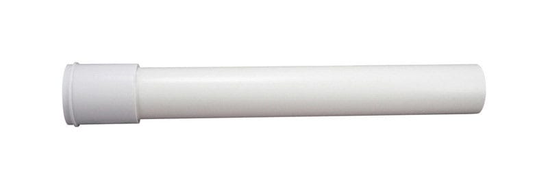 Plumb Pak PP911W 1-1/2 in. D X 12 in. L Plastic Extension Tube