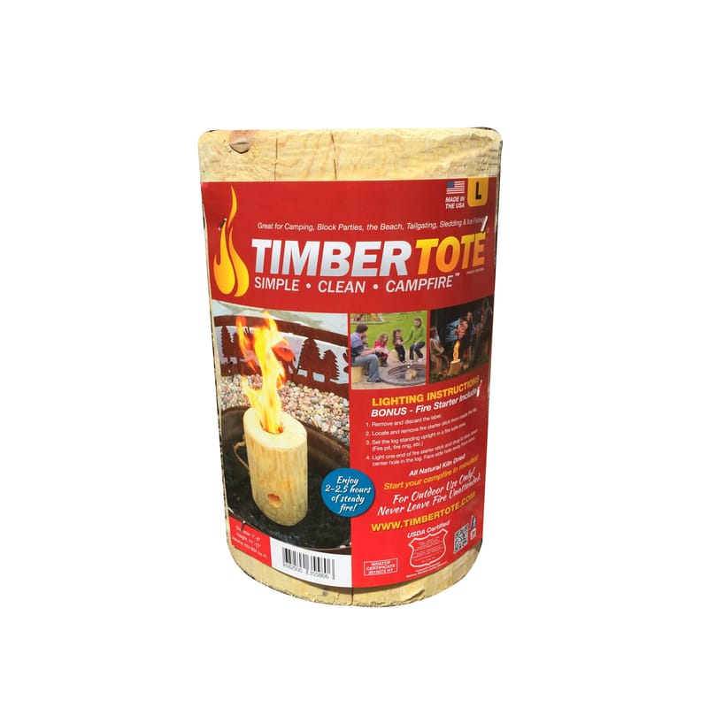 Timbertote 1002-60 Kiln Wood Firewood 2-2.5 hr 1 pk