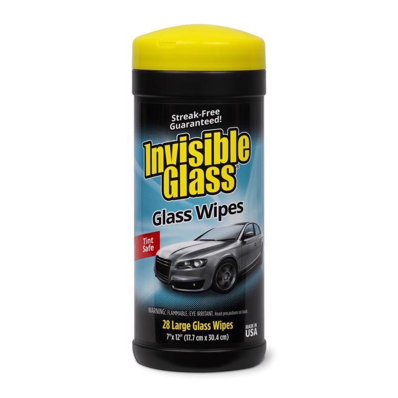 Stoner 90164 Invisible Glass Glass Cleaner Wipes 28 ct