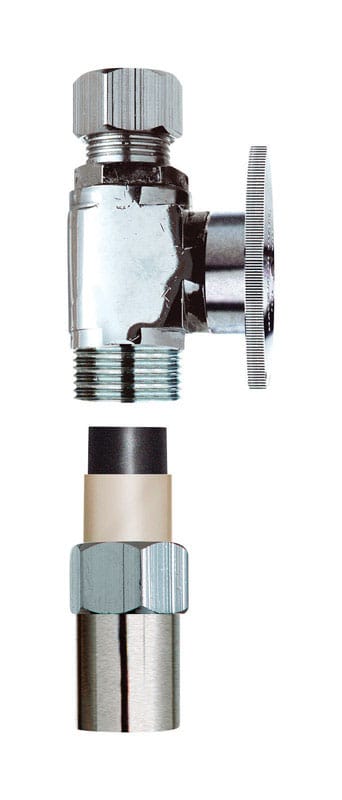 Plumb Pak P32-2PCLF 1/2 in. Compression X 3/8 in. Compression CPVC Straight Valve