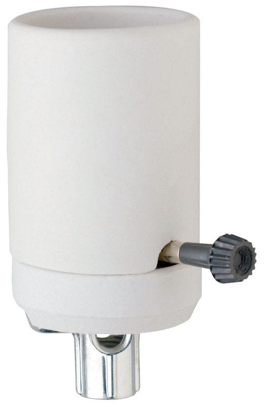 Pass & Seymour 8601 Porcelain Mogul Base Turn Knob Socket 1 pk