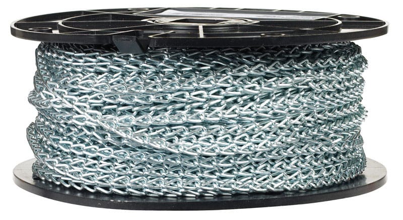Campbell T0721627N No. 16 in. Double Jack Carbon Steel Chain 11/32 in. D X 200 ft. L